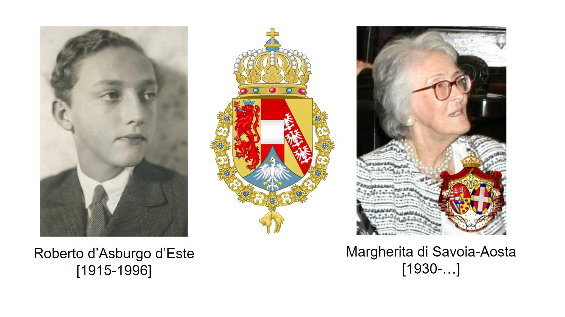 E' morta Sua Altezza Imperiale e Reale Margherita di Savoia Aosta - Arciduchessa d'Asburgo Este