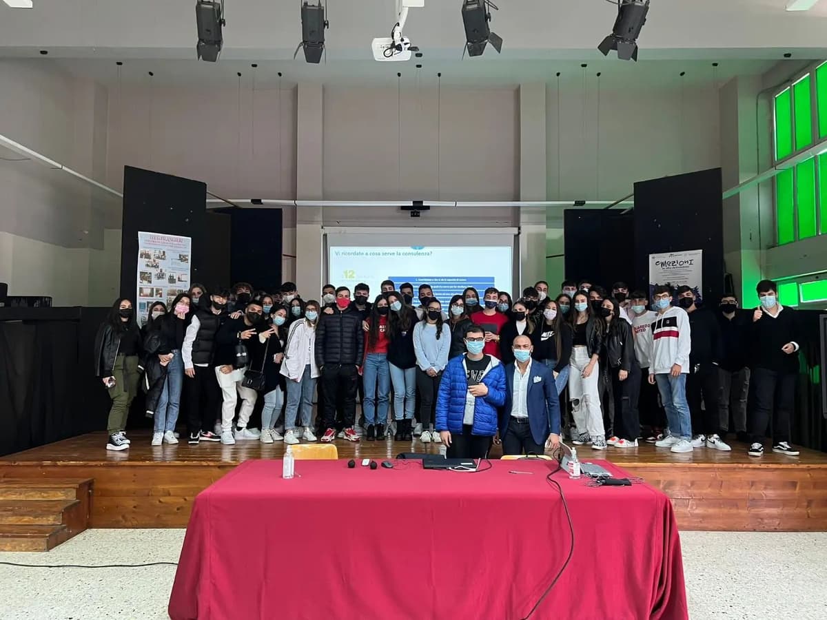Formia: Un progetto nel mondo della scuola Fermi - Filangieri - Tallini firmato ANASF