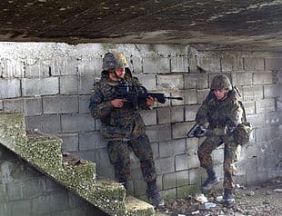Esercitazioni militari a Castelforte
