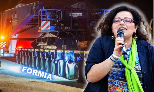 Formia, trasporti eccezionali: cinque domande che attendono risposta