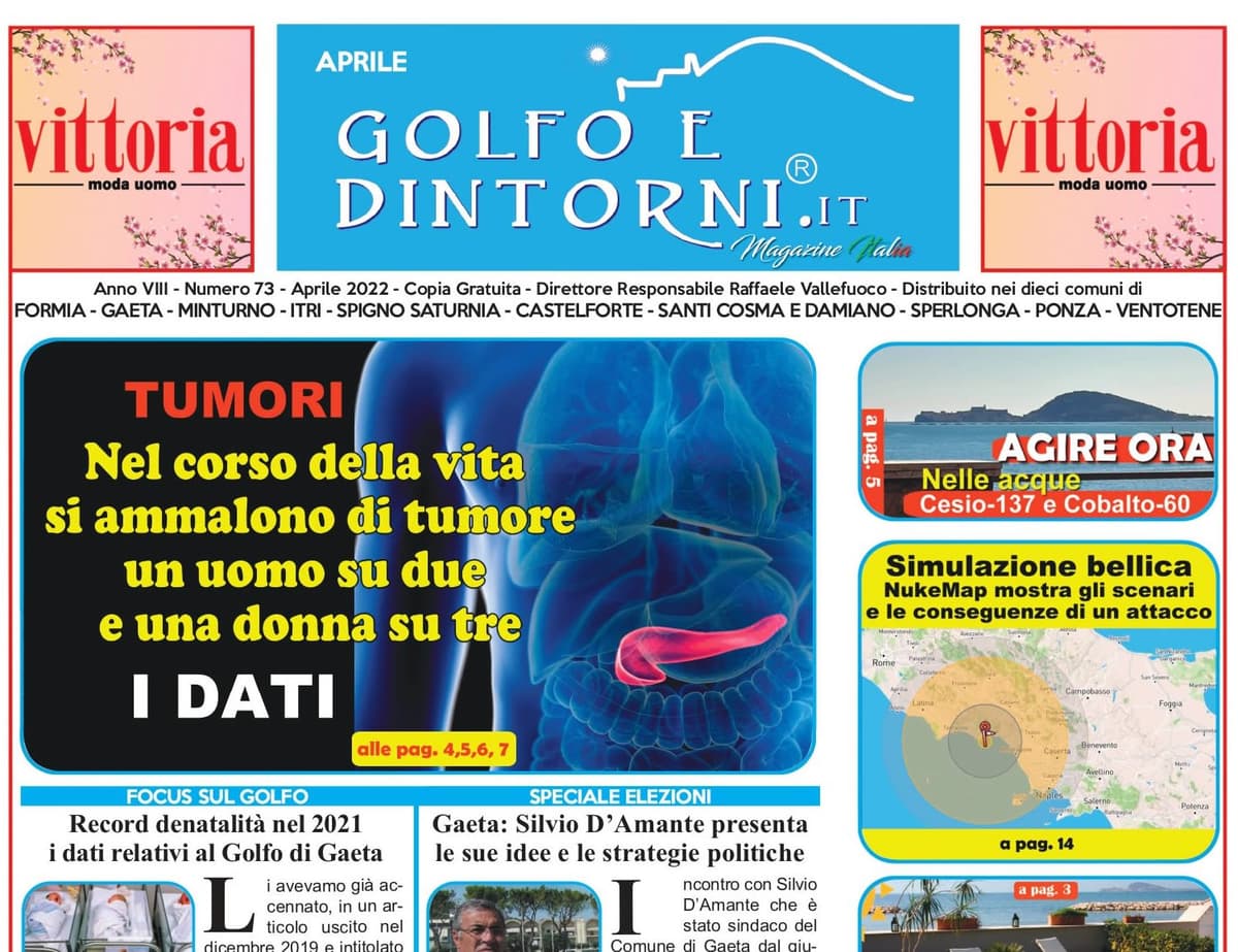 Golfo e Dintorni - In distribuzione il Magazine di aprile