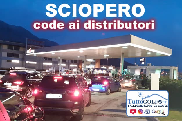 Sciopero dei trasporti: anche nel Golfo di Gaeta si registrano code ai distributori