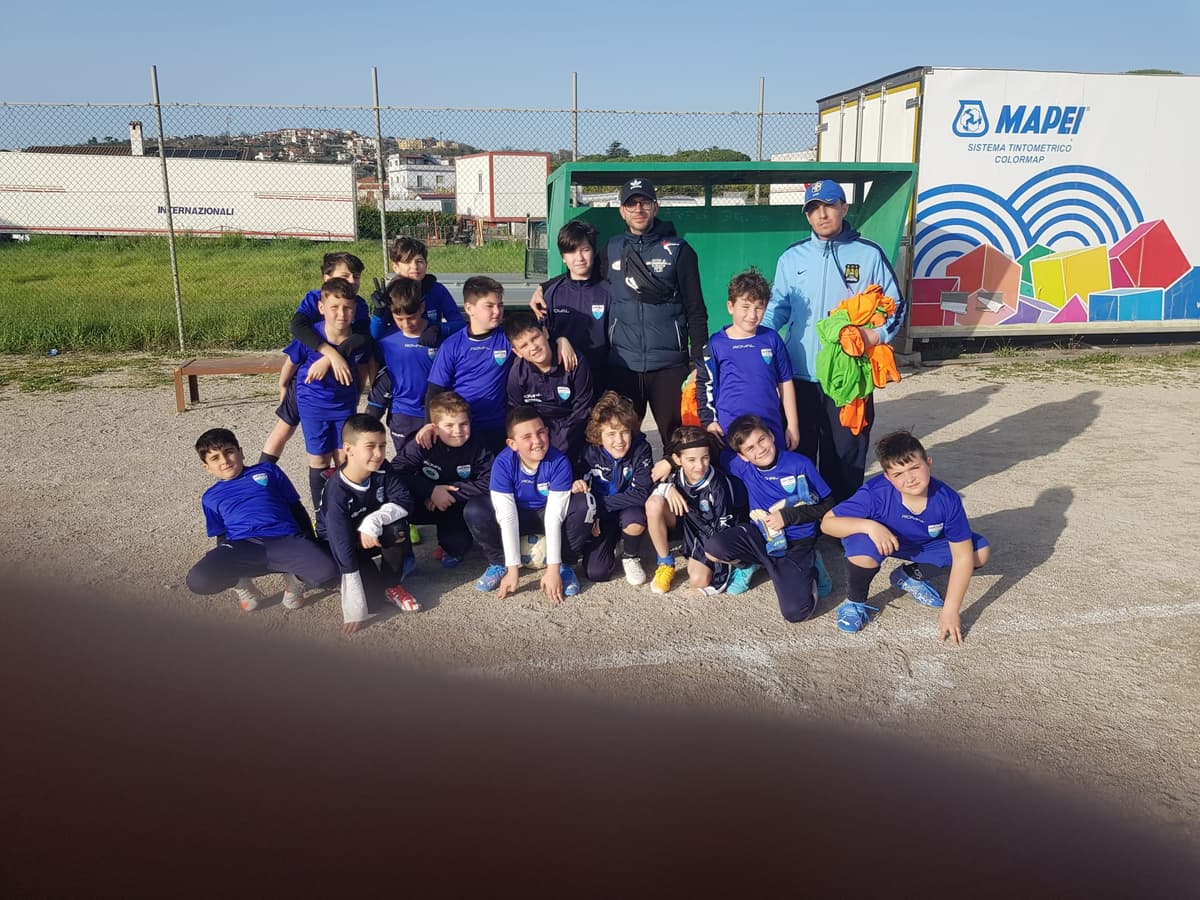 ASD Scauri Marina si esibisce con i suoi della Categoria Pulcini, confrontandosi con i coetanei del Castelforte