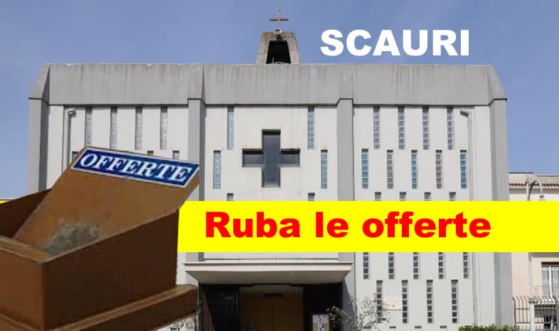 Scauri, ruba negli offertori della Chiesa di Sant'Albina e dell’Immacolata