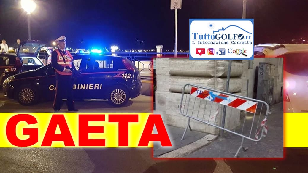 Gaeta - Lancia una transenna contro i Carabinieri mentre aggredisce la ex moglie. Arrestato