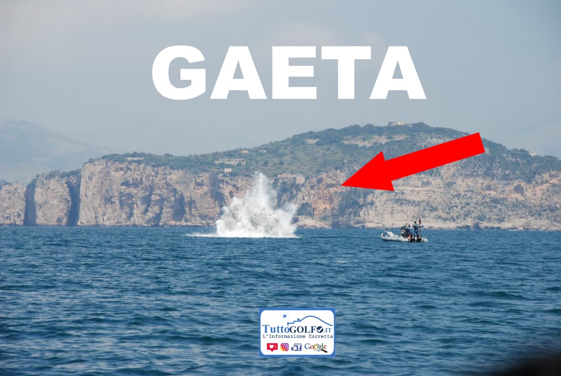 Gaeta, bomba: i dettagli delle operazioni