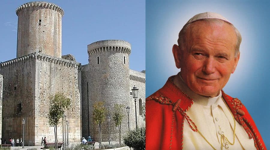 A Fondi la reliquia di San Giovanni Paolo II