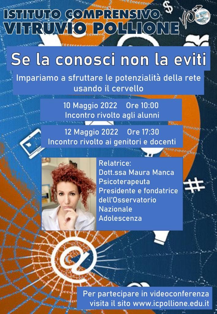 Formia, Vitruvio Pollione: Pericoli e potenzialità della Rete? Un incontro con Maura Manca