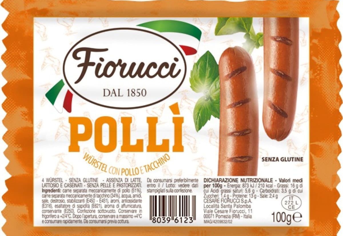 Wurstel Fiorucci ritirati dal mercato per possibile presenza di salmonella, l’allerta del Ministero