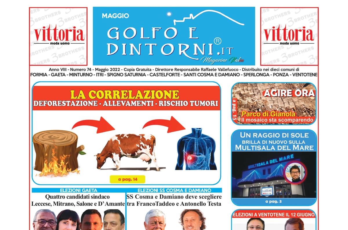 Golfo e Dintorni - In distribuzione il Magazine di Maggio