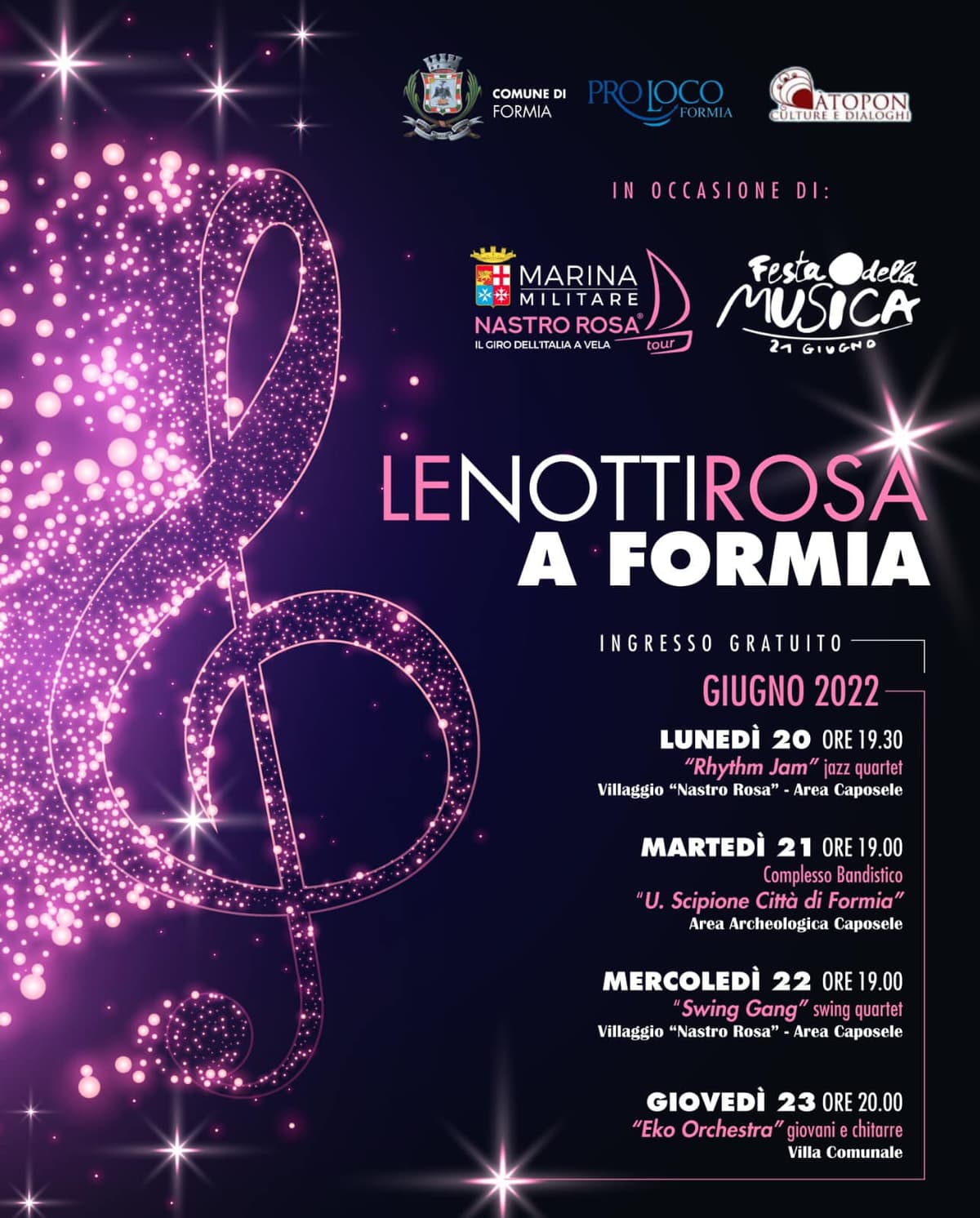 lFormia: quattro concerti nella tappa nazionale Nastro Rosa Tour 2022