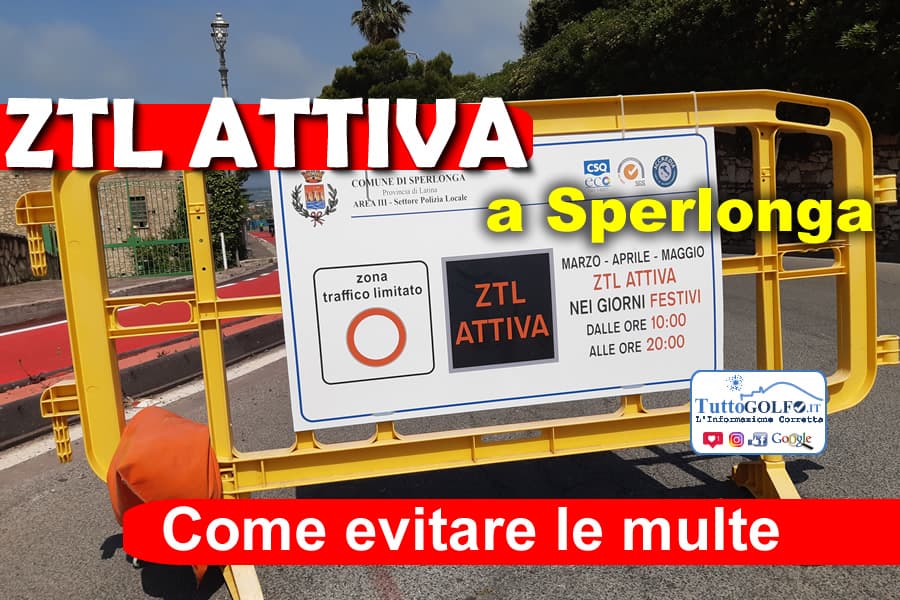 ZTL - Come evitare le multe a Sperlonga