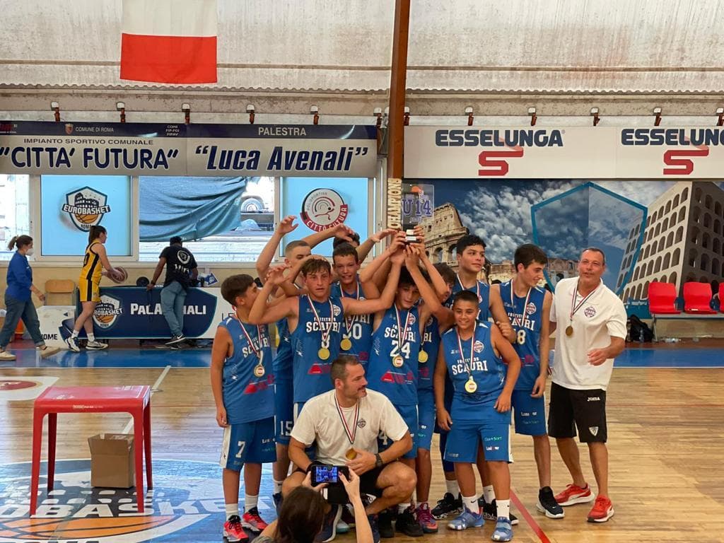 Continua il sogno dei ragazzi Under 14 della Fortitudo Scauri Campioni Regionali