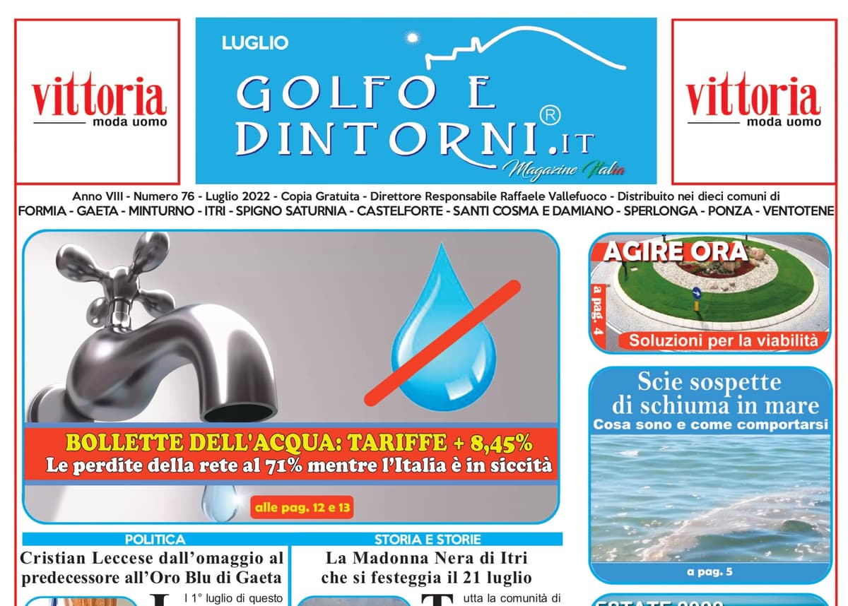 Golfo e Dintorni: in distribuzione il magazine di luglio