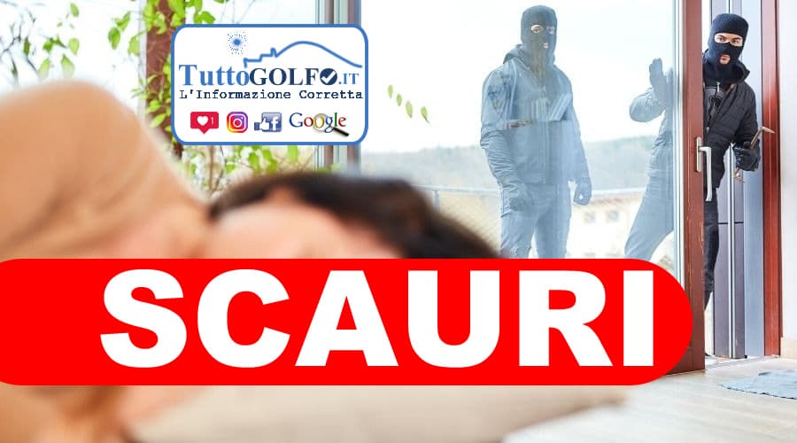Ladri a Scauri. Entrano con gli inquilini in casa