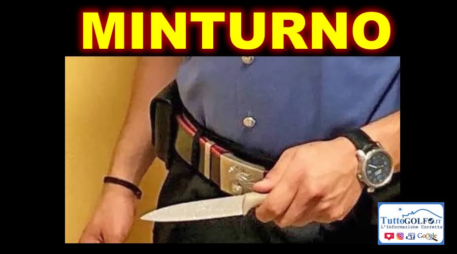 Minturno, tenta di rapinare una donna con un coltello