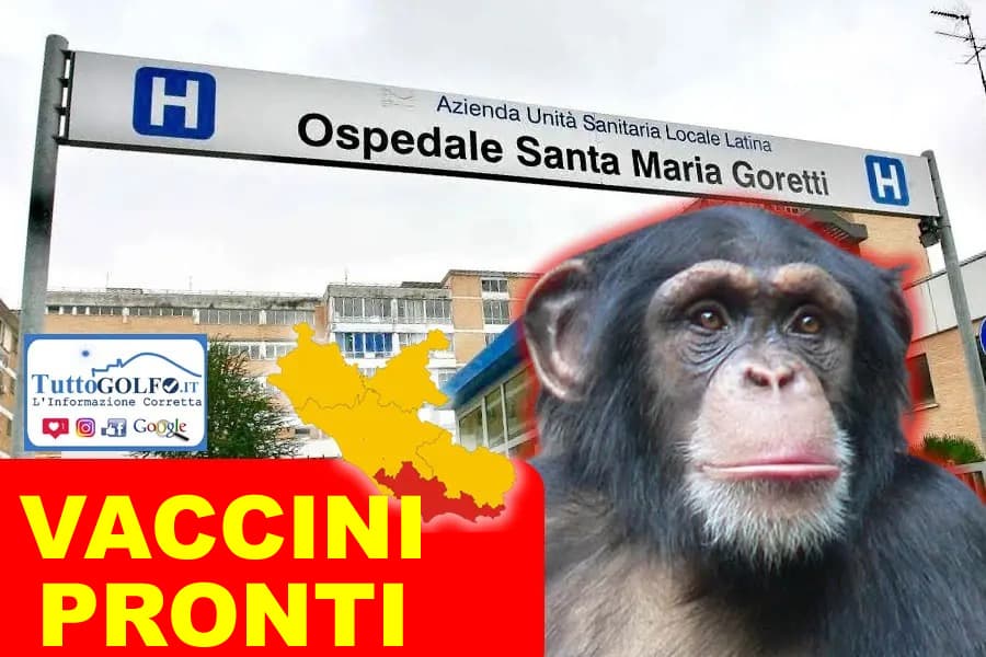 Monkeypox: vaccino contro il vaiolo delle scimmie. A Latina iniziata la campagna vaccinale