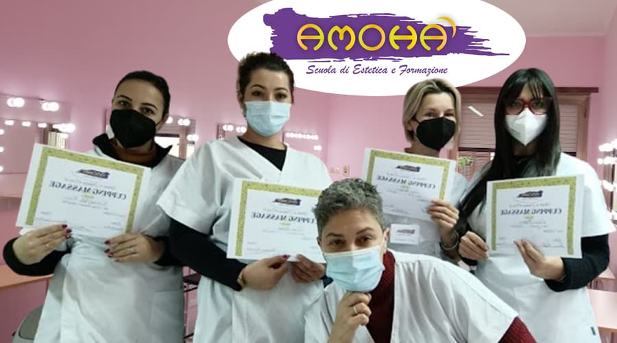 Scuola di Estetica Amoha' di Formia. Incontro con Annamaria Cianchetti