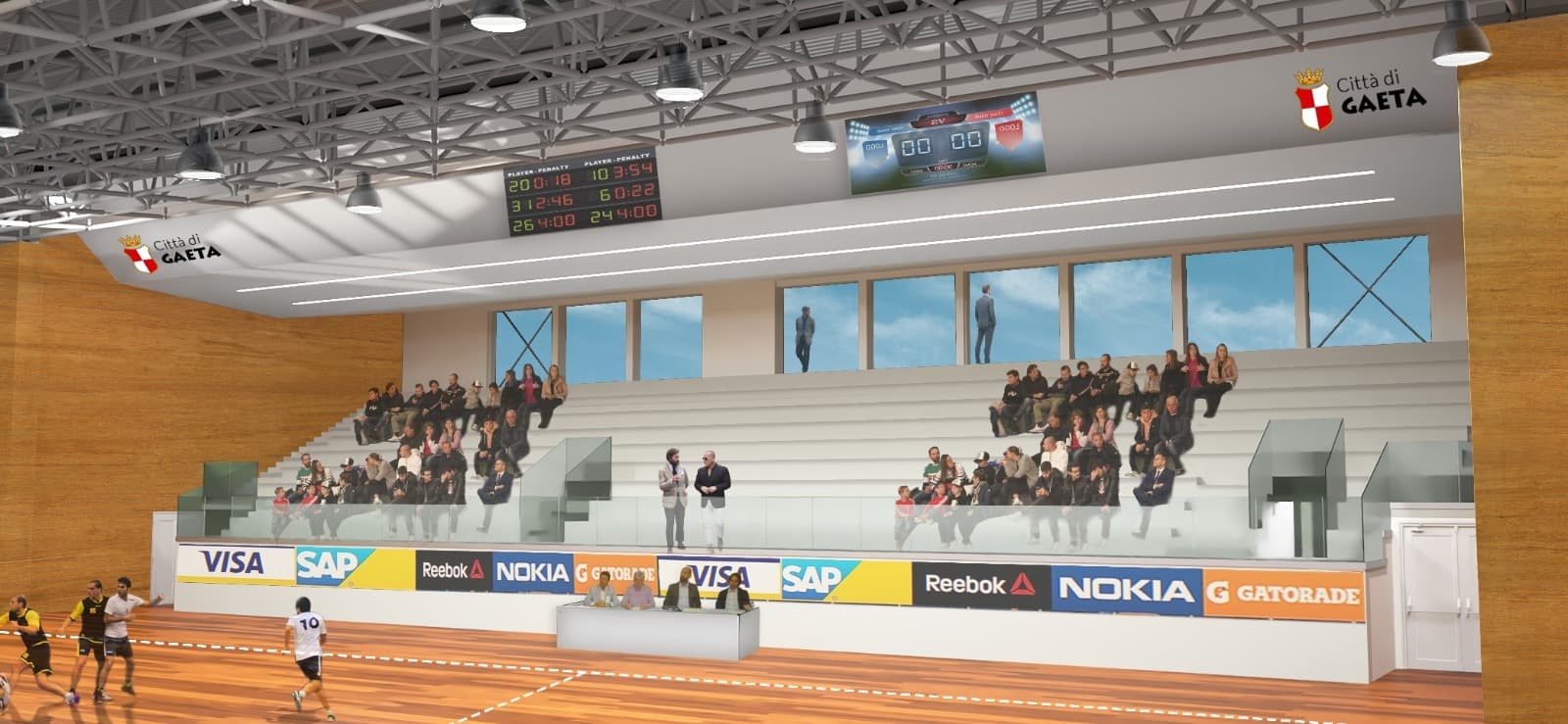 Gaeta, Leccese: La volumetria del nuovo palazzetto dello sport necessitava di una variante urbanistica