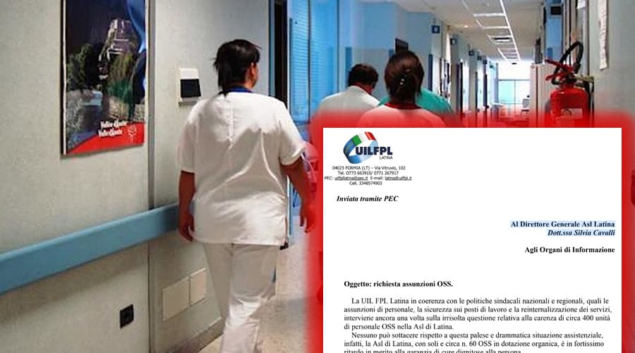 Carenza OSS nei servizi ospedalieri di Latina