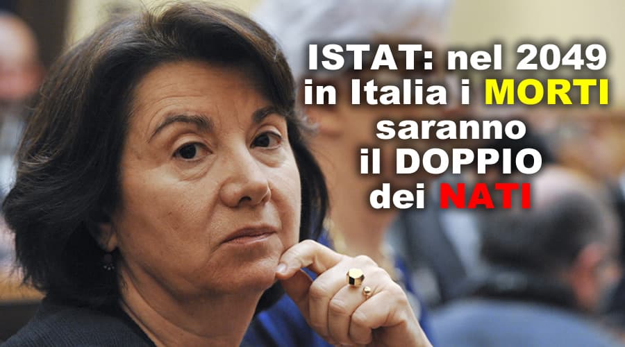 Istat: nel 2049 in Italia i morti saranno il doppio dei nati