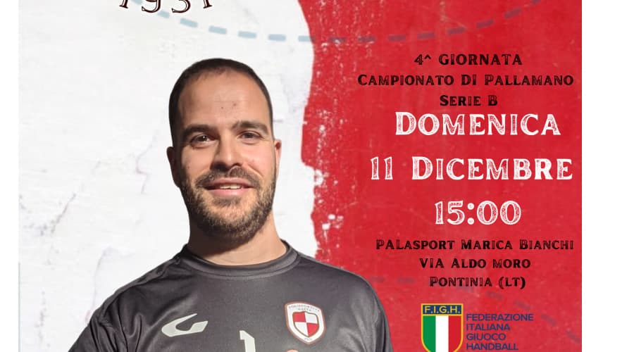 Pallamano, Serie B: derby storico tra Polisportiva Gaeta 1931 e Gaeta Sporting Club