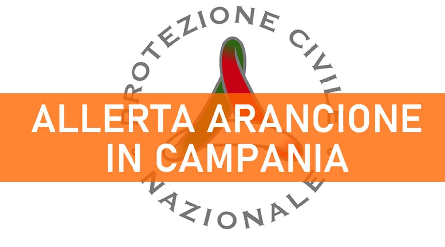 Maltempo: allerta arancione in Campania
