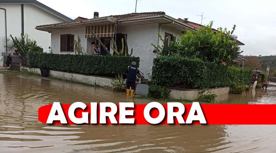 Emergenza allagamenti anche a Spigno Saturnia