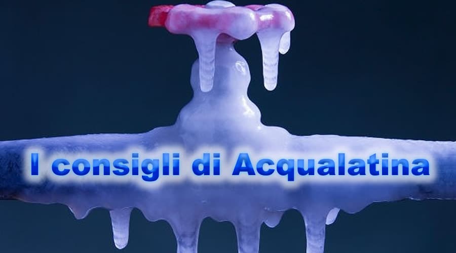 Basse temperature: i consigli di Acqualatina per proteggere i contatori