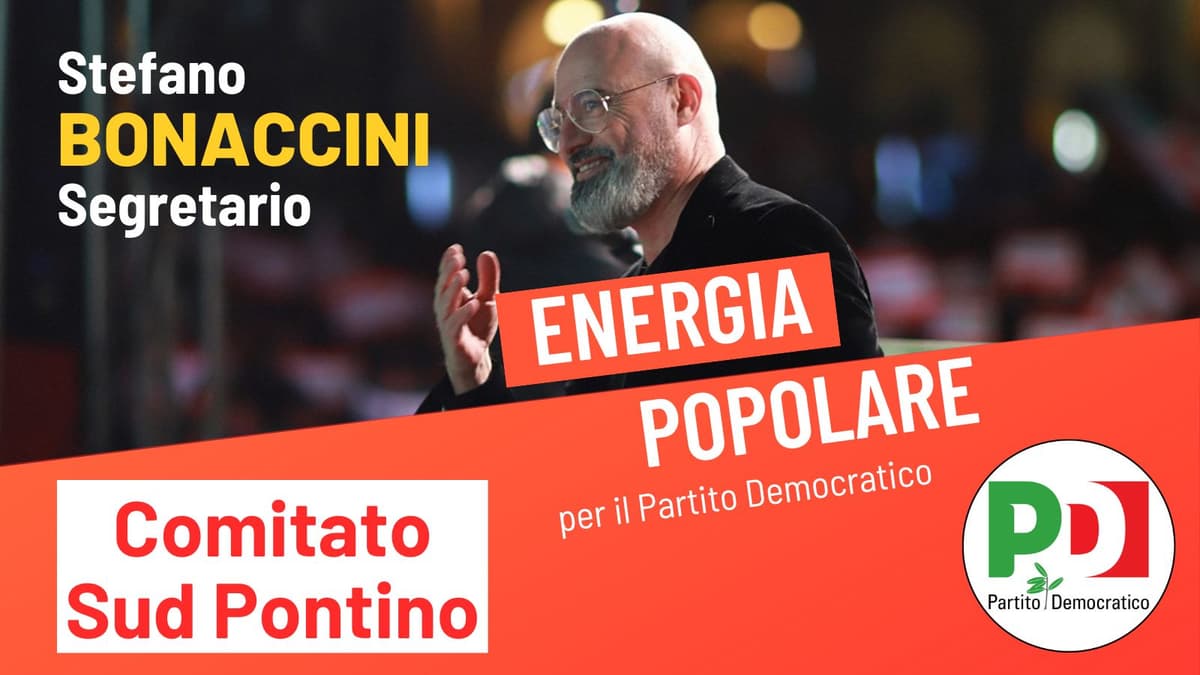Il comitato "Sud Pontino per Bonaccini" si prepara al Congresso del PD