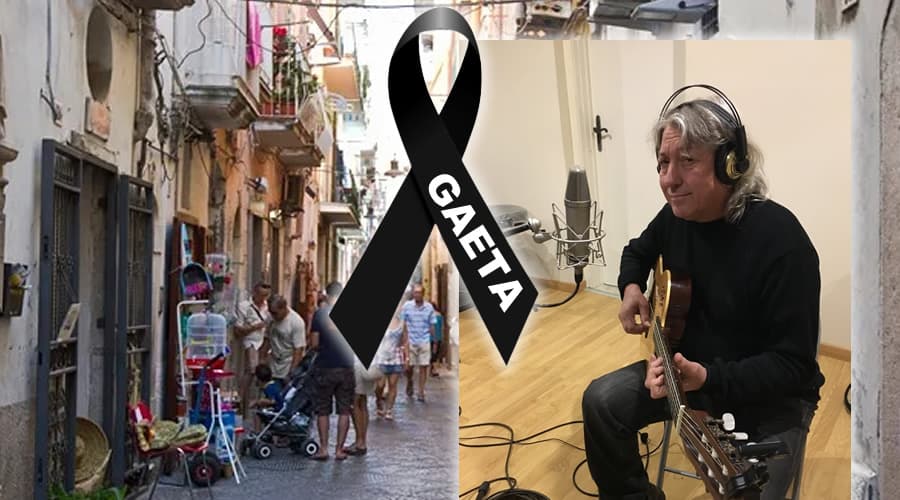 Gaeta: Ultimo saluto a Franco Ripa storico commerciate in via Indipendenza, titolare dell'attività "La Cruella"