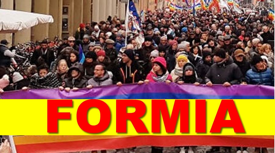 Marcia della Pace - Mobilitazione della popolazione scolastica dell'I.C. Alighieri Formia - Ventotene nella mattinata del prossimo 30 marzo