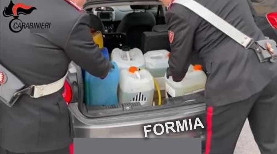 Tentano di asportare gasolio da una nota clinica di Formia. Arrestati in due