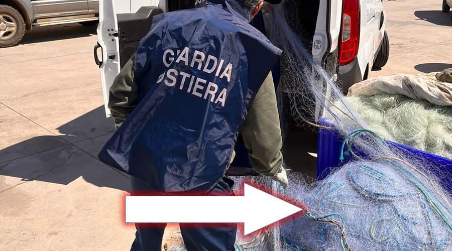 LOTTA ALLA PESCA DI FRODO: SEQUESTRATI 2 CHILOMETRI DI ATTREZZATURA DA PESCA ILLEGALE