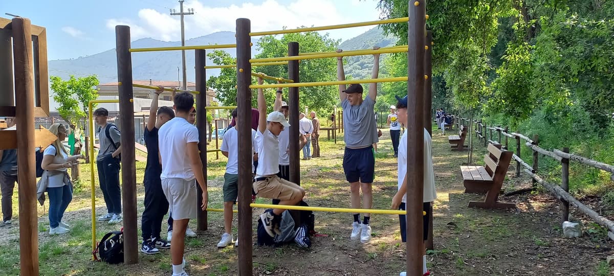 Nuova Area fitness playground