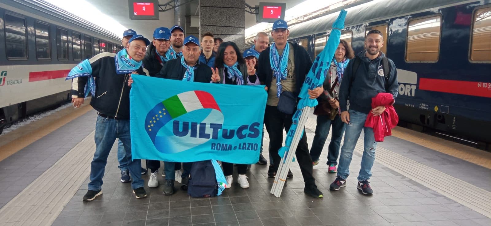 UIL da Latina a Napoli per la terza manifestazione unitaria nazionale
