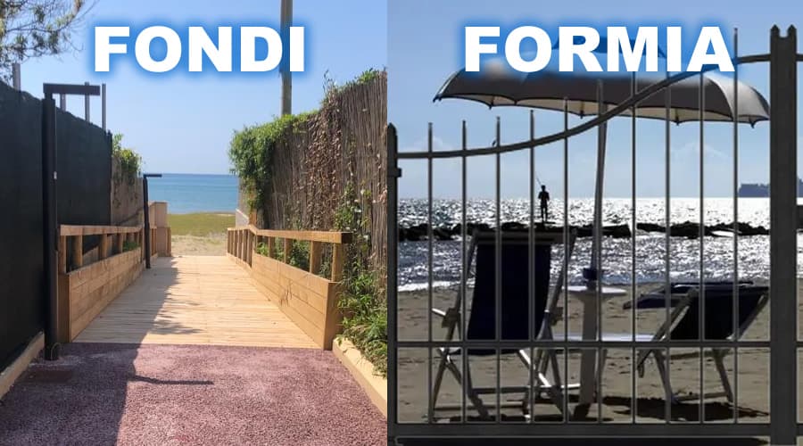 Accessi al mare: due pesi e due misure tra Fondi e Formia, stesso dirigente comunale Bonaventura Pianese