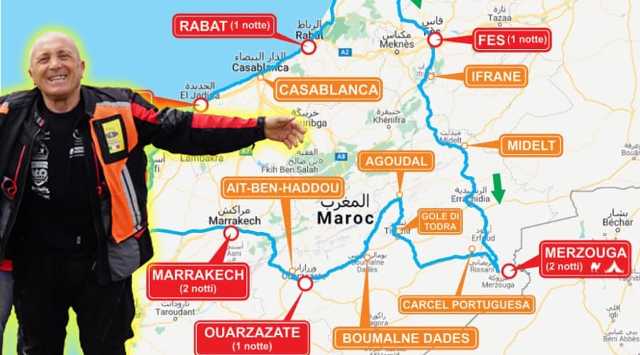 Roby Tour 2023, dal Marocco all'Itaca