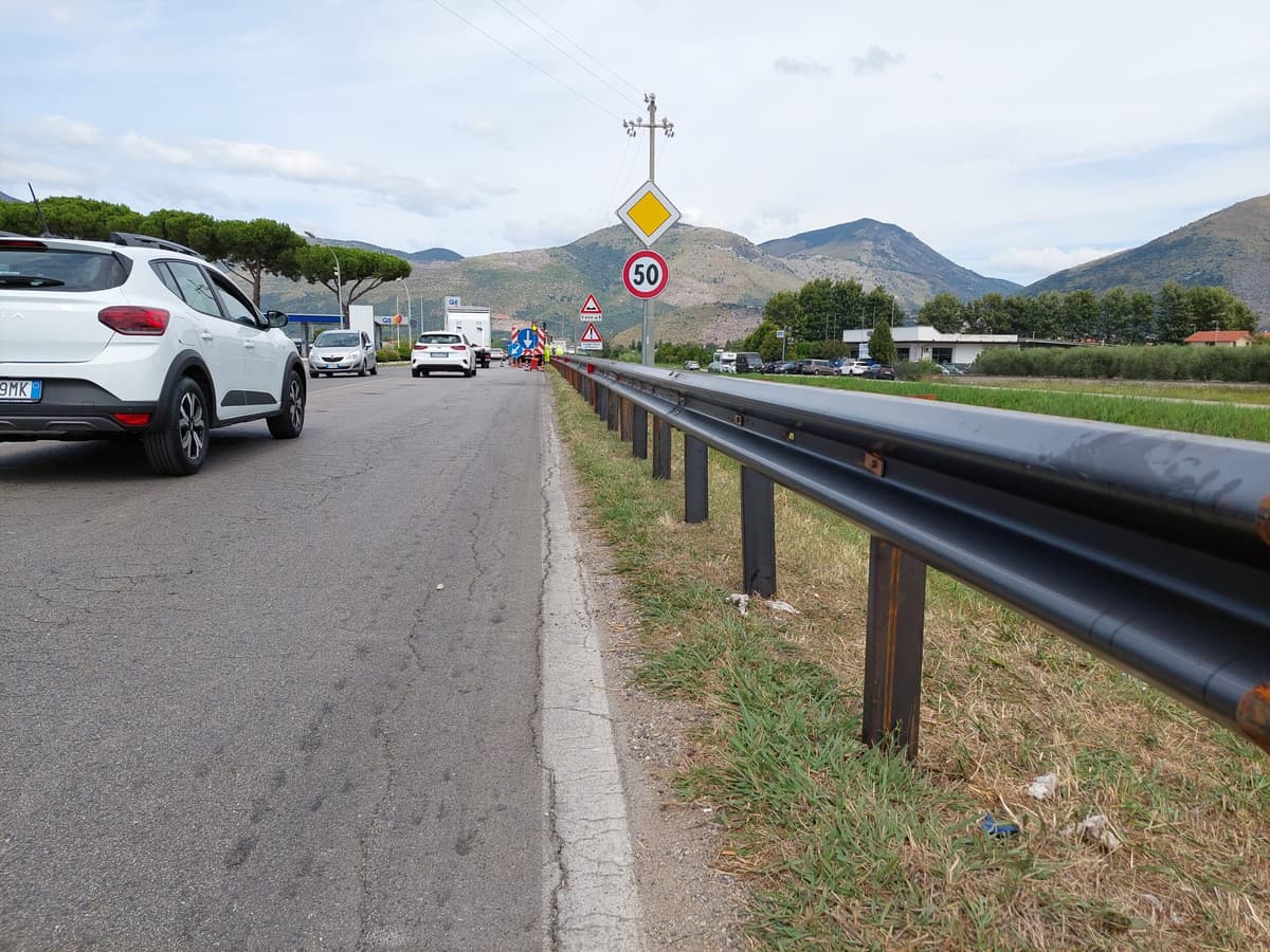 Avvio dei lavori sulla SP Diversivo Acquachiara per la messa in sicurezza