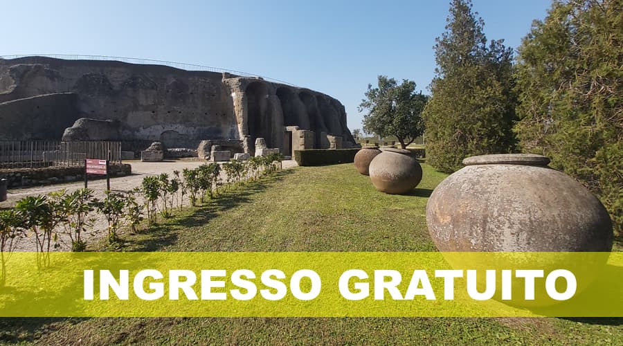 Minturnae: ingresso gratuito. La data