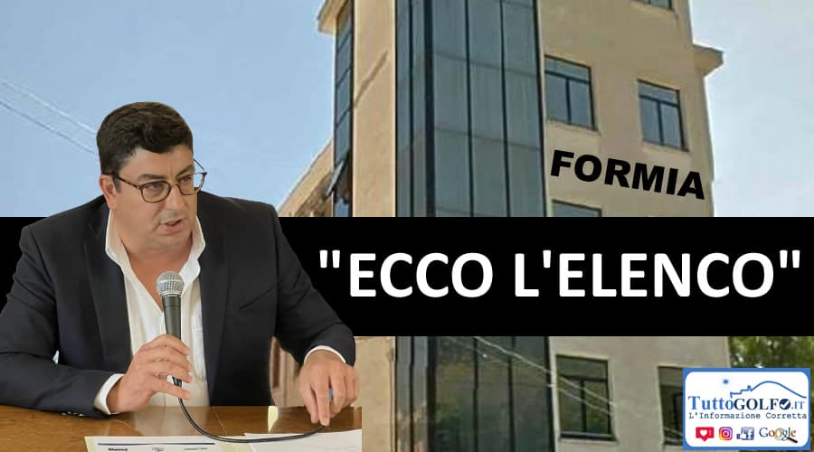 Formia, Taddeo su PNRR: "I soldi ci sono". L'elenco dei lavori e a breve la demolizione della Scuola Media “Vitruvio Pollione”