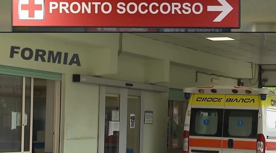 Formia, aggredisce la compagna. La vittima, a seguito delle violenze subite, è stata trasportata in ospedale