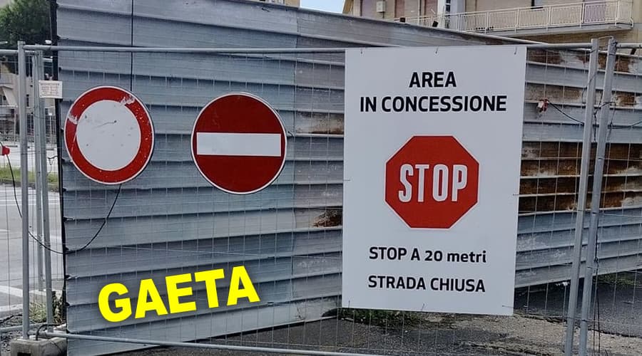 Gaeta: piazzale ex stazione, disposta l'immediata riapertura con ordinanza sindacale sull'onda delle proteste