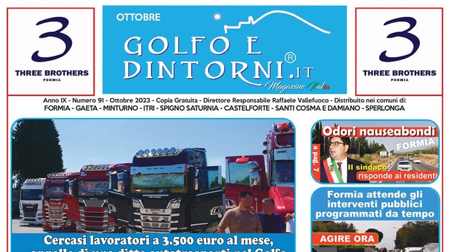 Golfo e Dintorni - In arrivo il Magazine di ottobre