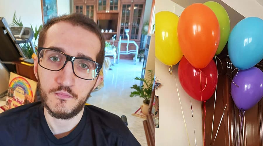 Marco Pannone torna a casa dopo 10 mesi dall'aggressione e la lunga degenza al Gemelli di Roma