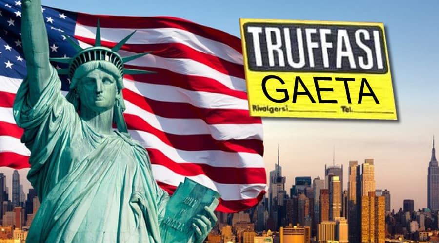 Gaeta, truffa del viaggio. Addio vacanza negli U.S.A.