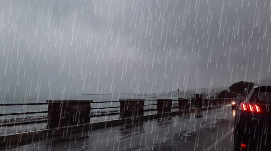 Maltempo in arrivo: pioggia e neve da quote collinari al centro sud