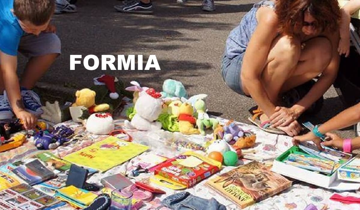 Formia -  4 febbraio mercatino dei bambini