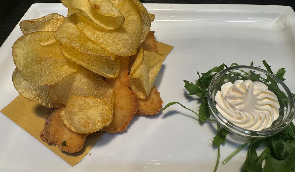 Merluzzo fish and chips. Una facile ricetta