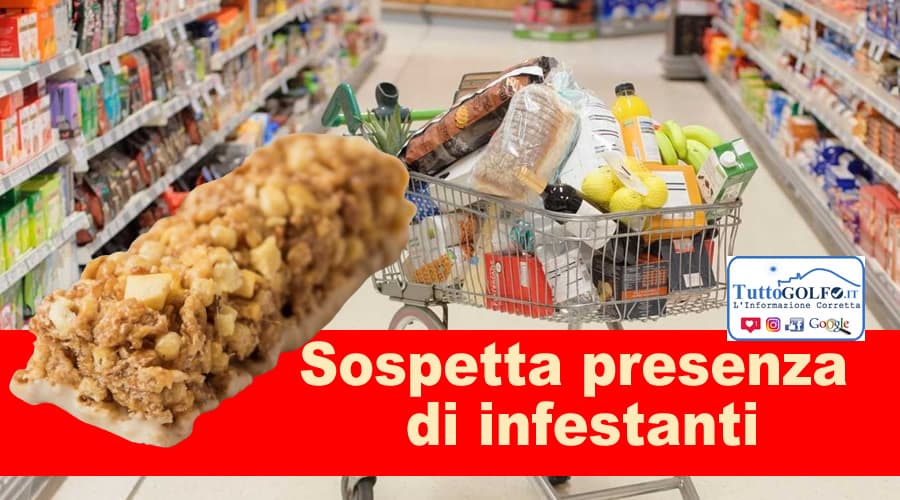 Sospetta presenza di infestanti nelle Barrette Multicereali. Richiamo alimentare